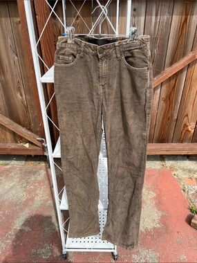 Votre Nom Brown Corduroy Pants